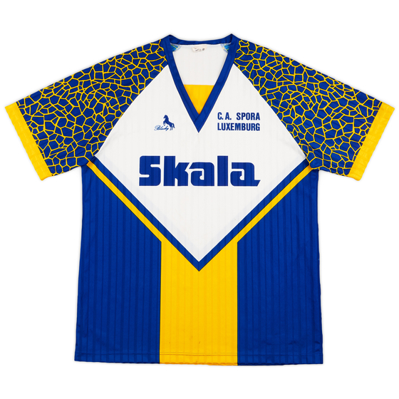 1991-92 Spora Luxemburg Home Shirt - 8/10 - (L)