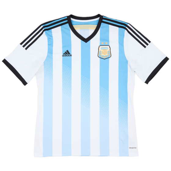 2013-15 Argentina Home Shirt - 8/10 - (XL)