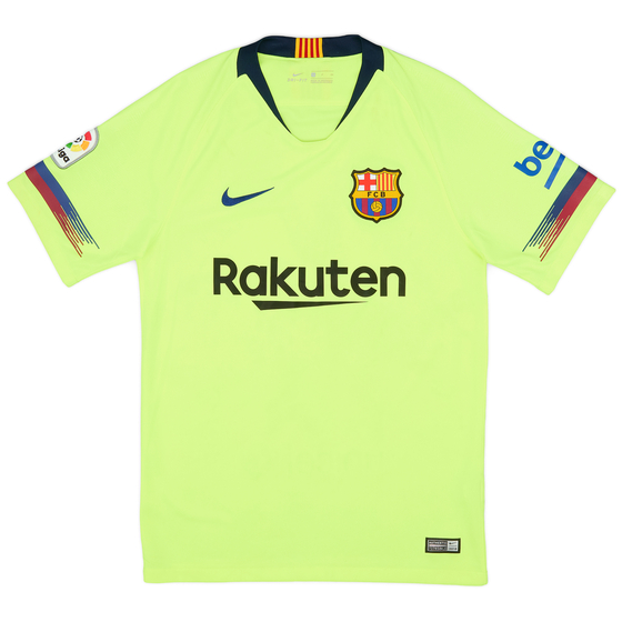 2018-19 Barcelona Away Shirt - 8/10 - (S)
