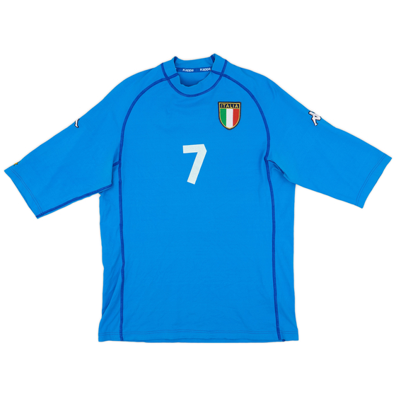 2000-01 Italy Home Shirt #7 - 6/10 - (L)