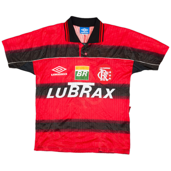 1997-99 Flamengo Home Shirt #9 - 8/10 - (S)