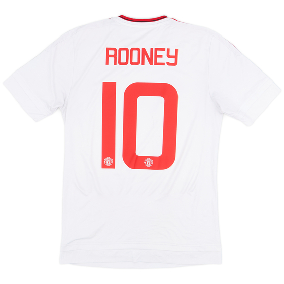 2015-16 Manchester United Away Shirt Rooney #10 - 6/10 - (S)