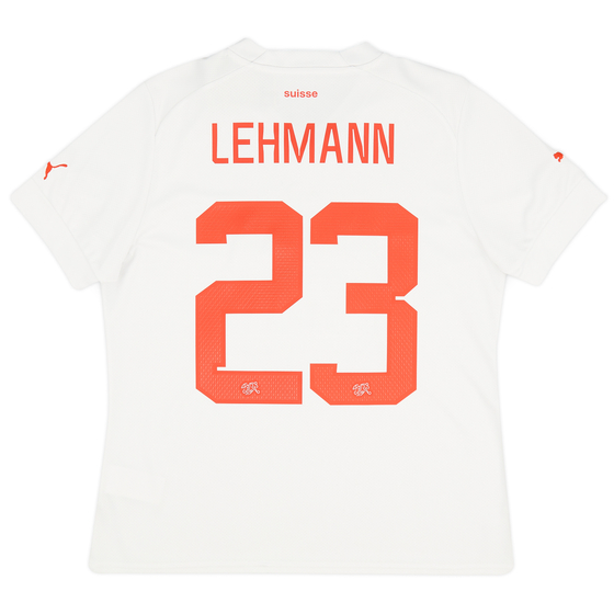 2022-23 Switzerland Away Shirt Lehmann #23 (Women's)