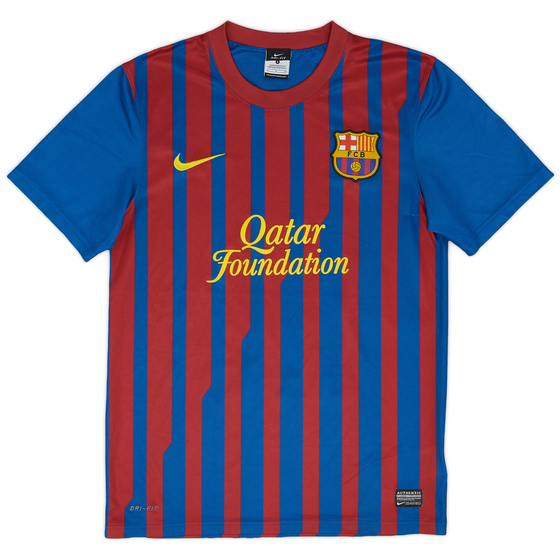 2011-12 Barcelona Basic Home Shirt - 9/10 - (S)