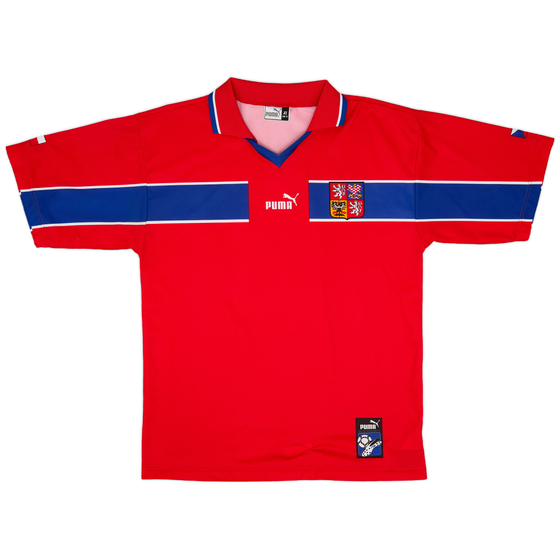 1998-00 Czech Republic Basic Home Shirt - 8/10 - (XL)
