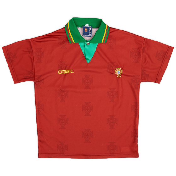 1995-96 Portugal Home Shirt - 8/10 - (L.Boys)