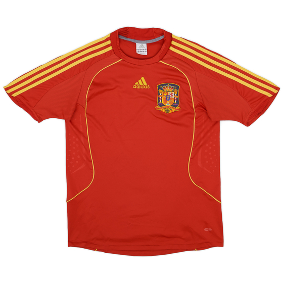2007-09 Spain Home Shirt - 5/10 - (XL.Boys)