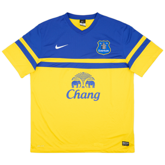 2013-14 Everton Away Shirt - 8/10 - (XL)