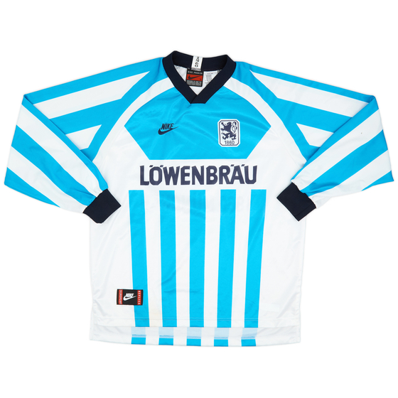 1996-97 1860 Munich Home L/S Shirt - 8/10 - (XL)