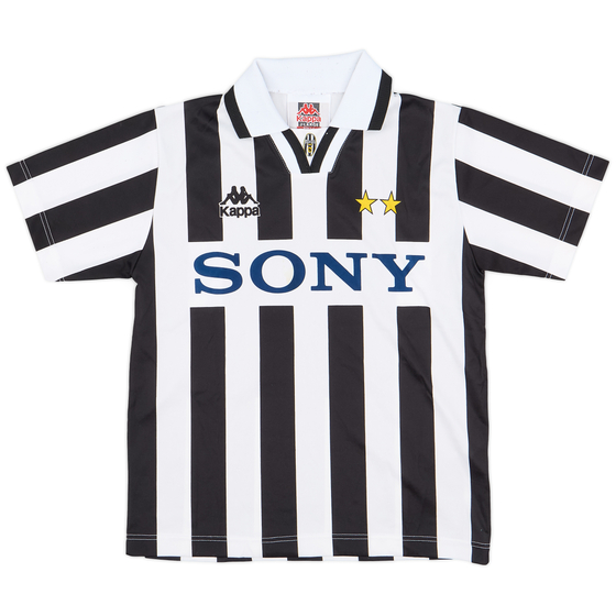 1995-97 Juventus Basic Home Shirt - 7/10 - (L.Boys)