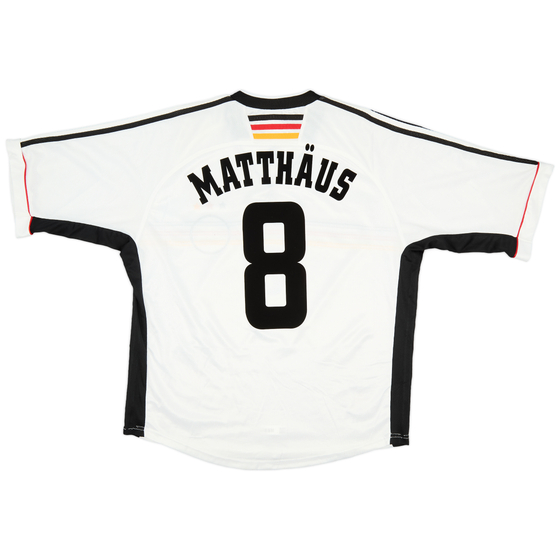 1998-00 Germany Home Shirt Matthaus #8 - 6/10 - (L)