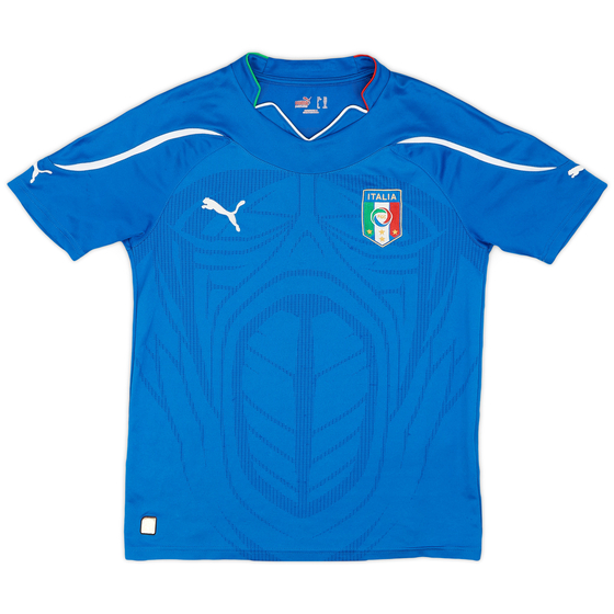 2010-12 Italy Home Shirt - 7/10 - (L.Boys)