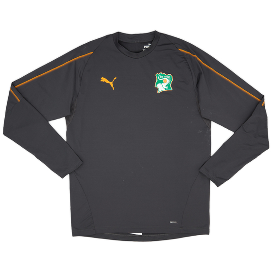 2019-20 Ivory Coast Puma Training L/S Shirt - 7/10 - (M)