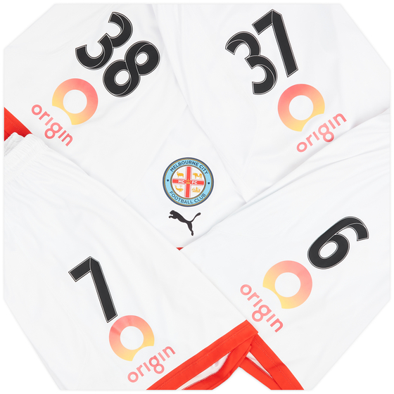 2021-22 Melbourne City Match Issue Third Shorts # - 3/10