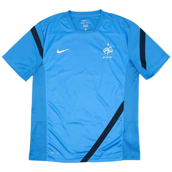 2012-13 France Nike Training Shirt - 9/10 - (L)