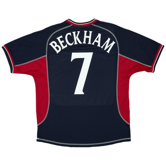 2000-01 Manchester United Third Shirt Beckham #7 - 9/10 - (L)