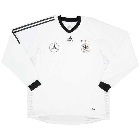 2002-04 Germany Player Issue Home/Training L/S Shirt - 5/10 - (XL)