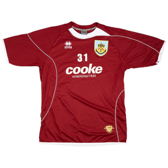 2009-10 Burnley Player Issue Errea Training Shirt #31 - 8/10 - (XL)