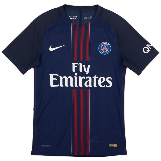 2016-17 Paris Saint-Germain Authentic Home Shirt - 8/10 - (S)