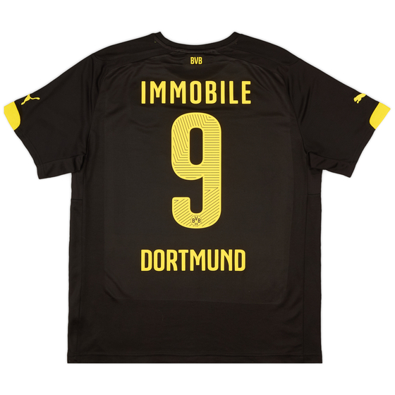 2014-16 Borussia Dortmund Away Shirt Immobile #9 - 8/10 - (L)