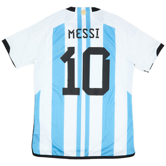2022-23 Argentina 'vs France' Home Shirt Messi #10 (L)