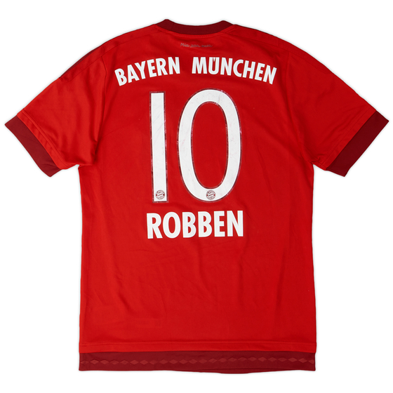 2015-16 Bayern Munich Home Shirt Robben #10 - 6/10 - (S)