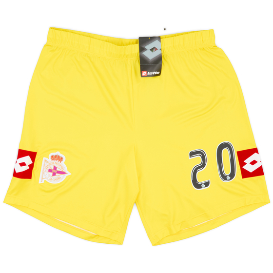 2013-14 Deportivo Third Shorts #20 (XL)