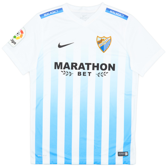 2016-17 Malaga Home Shirt - 9/10 - (M)