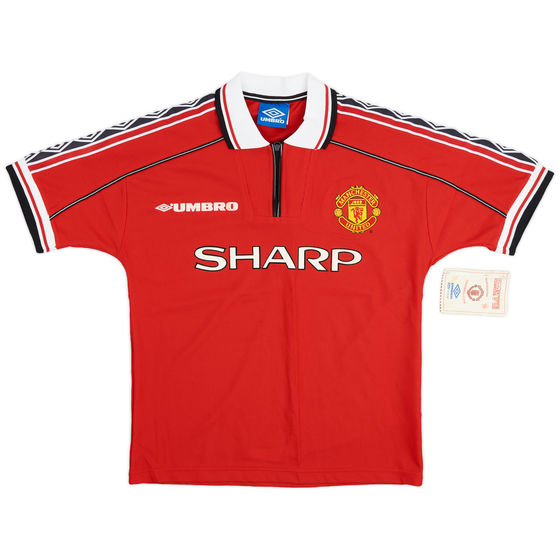 1998-00 Manchester United Home Shirt (Y)