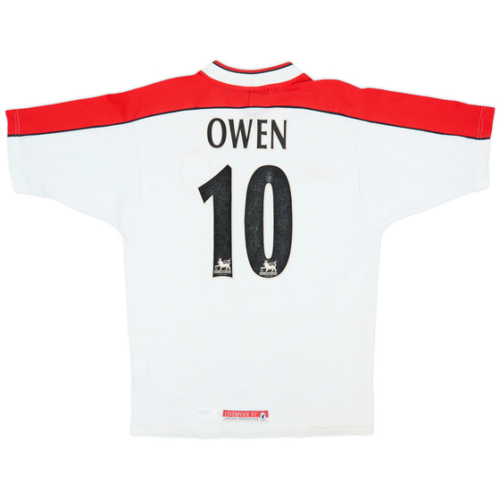 1998-99 Liverpool Away Shirt Owen #10 - 6/10 - (S)
