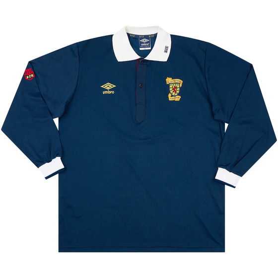 1988-91 Scotland Match Issue Home L/S Shirt #11 (MacLeod)