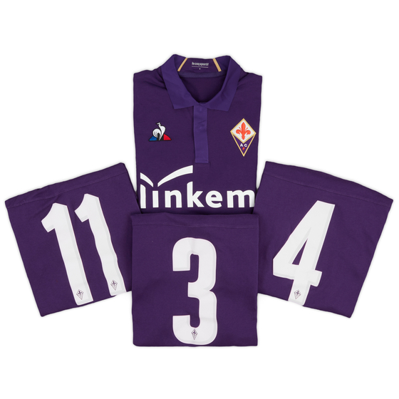 2018-19 Fiorentina Player Issue Home Shirt # - 5/10 - (M)