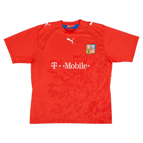 2006-08 Czech Republic Basic Home Shirt