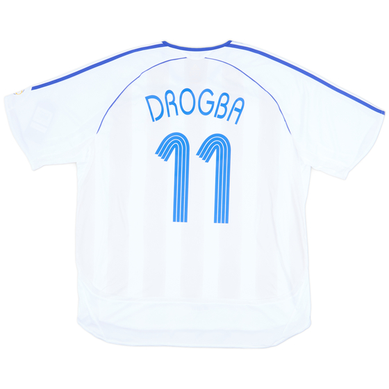 2006-07 Chelsea Away Shirt Drogba #11 (XXL)