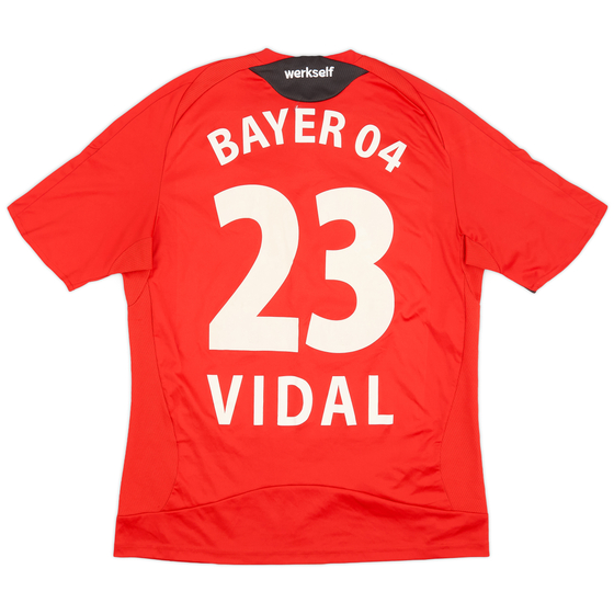 2008-10 Bayer Leverkusen Home Shirt Vidal #23 - 6/10 - (L)