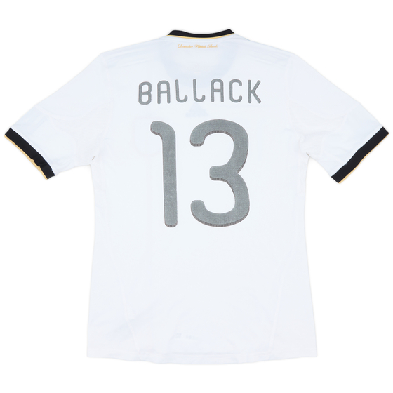 2010-11 Germany Home Shirt Ballack #13 - 4/10 - (M)