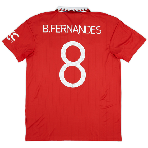 2022-23 Manchester United Home Shirt B.Fernandes #8