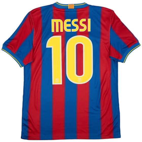 2009-10 Barcelona Home Shirt Messi #10 - 8/10 - (S)