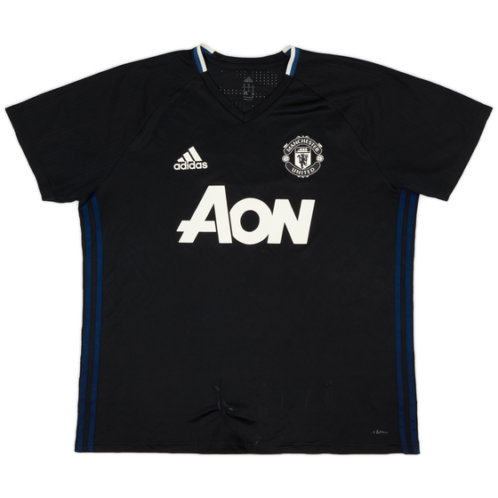 2016-17 Manchester United adizero Training Shirt - 8/10 - (XL)
