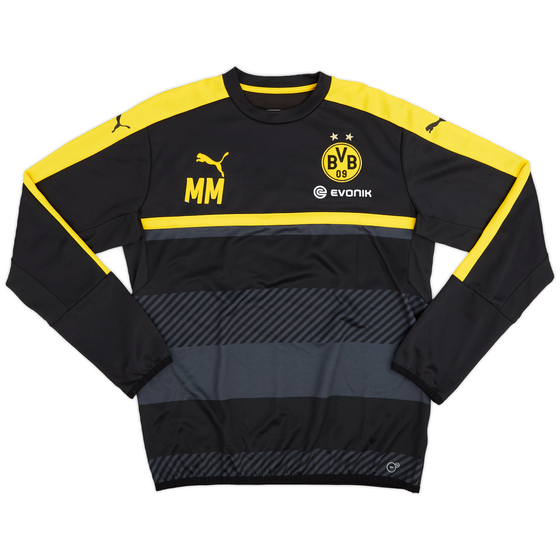 2014-15 Borussia Dortmund Puma Player Issue Training L/S Shirt - 9/10 - (L)