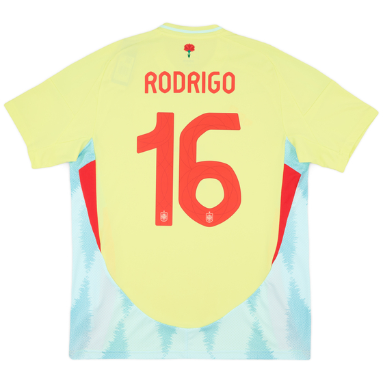 2024-25 Spain Away Shirt Rodrigo #16
