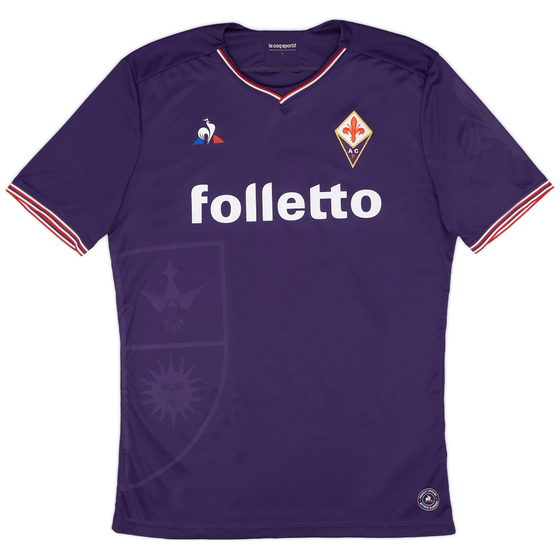 2017-18 Fiorentina Player Issue Home Shirt # - 7/10 - (XL)