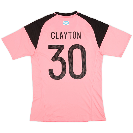 2016-17 Scotland Away Shirt Clayton #30 - 8/10 - (L)