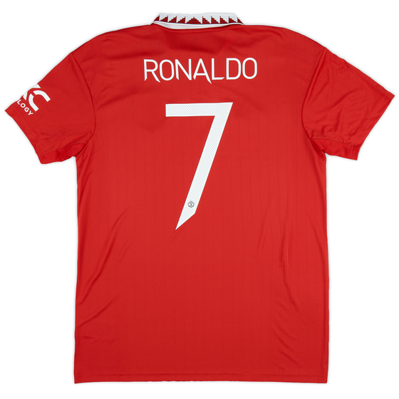 2022-23 Manchester United Home Shirt Ronaldo #7