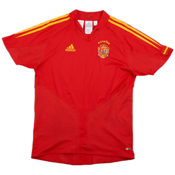 2004-06 Spain Home Shirt - 8/10 - (XL.Boys)