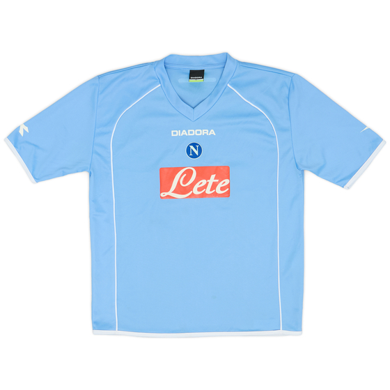 2006-07 Napoli Home Shirt - 6/10 - (XL.Boys)