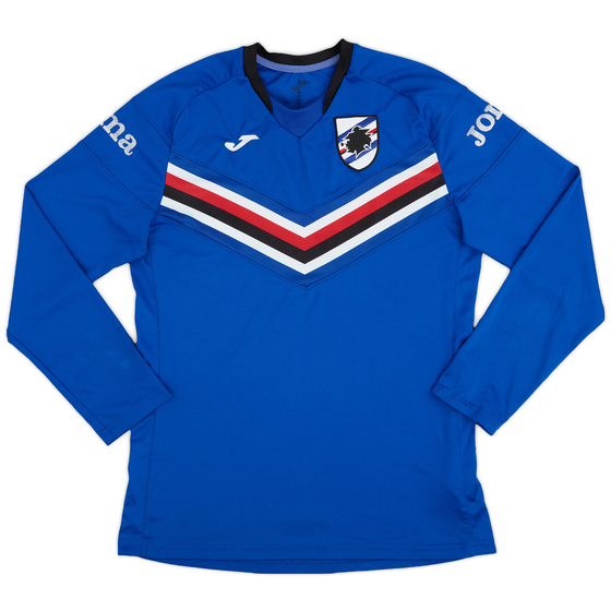 2019-20 Sampdoria Joma Training L/S Shirt - 7/10 - (S)