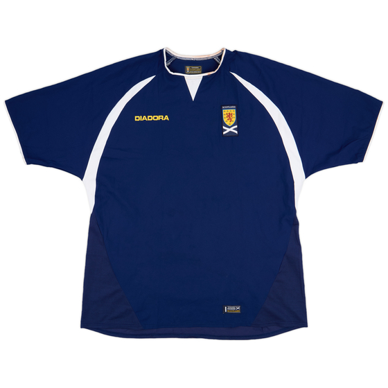 2003-05 Scotland Home Shirt - 4/10 - (XL)