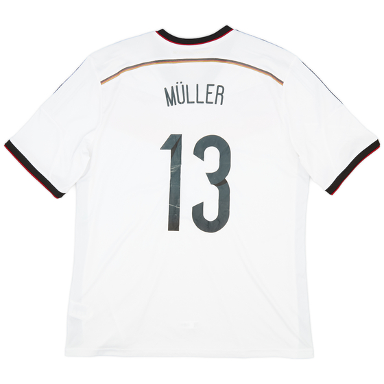 2014-15 Germany Home Shirt Müller #13 - 5/10 - (XXL)