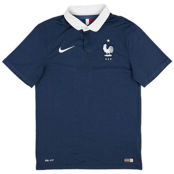 2014-15 France Home Shirt - 10/10 - (S)